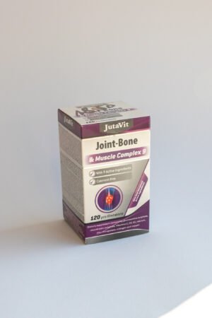 JutaVit Joint Bone Muscle Complex 9 kremzlės, kaulai, raumenys, 120 tablečių