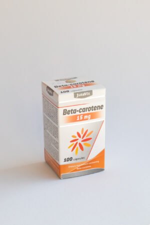JutaVit Beta karotenas 15 mg, 100 kapsulių