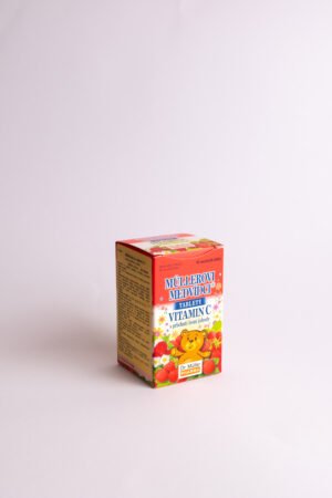 Dr. Muller guminukai su vitaminu C, mandarinų skonio, 45 tabletės