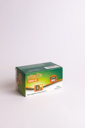 Maisto papildas Vitaminas D3 5000 TV, 30 kapsulių