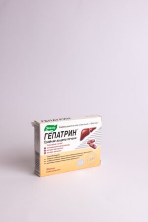 Maisto papildas kepenims Gepatrin (Evalar), 30 kapsulių