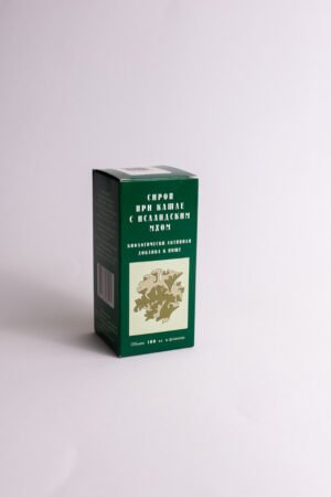 Sirupas su Islandijos kerpenomis kvėpavimo takams, 100 ml