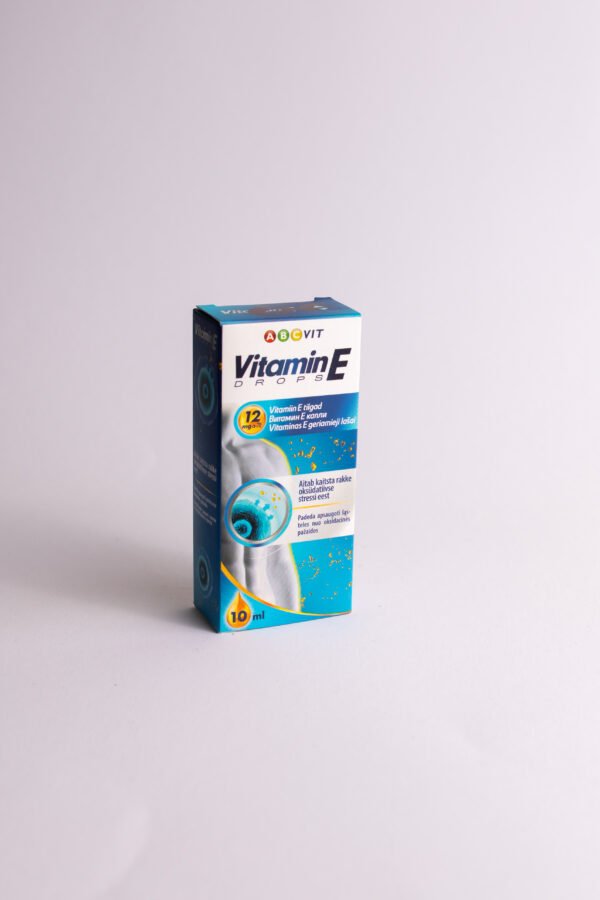 Vitaminas E lašai (ABC VIT), 10 ml