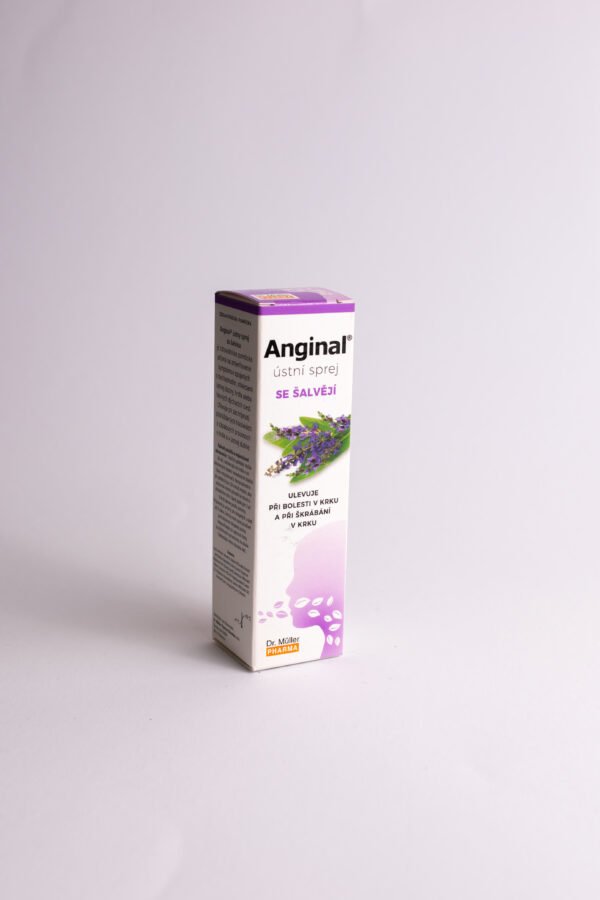 Dr. Muller anginal purškalas gerklei su šalaviju, 30 ml