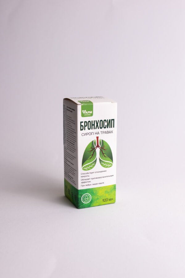Sirupas su žolelėmis Bronchosip, 100 ml