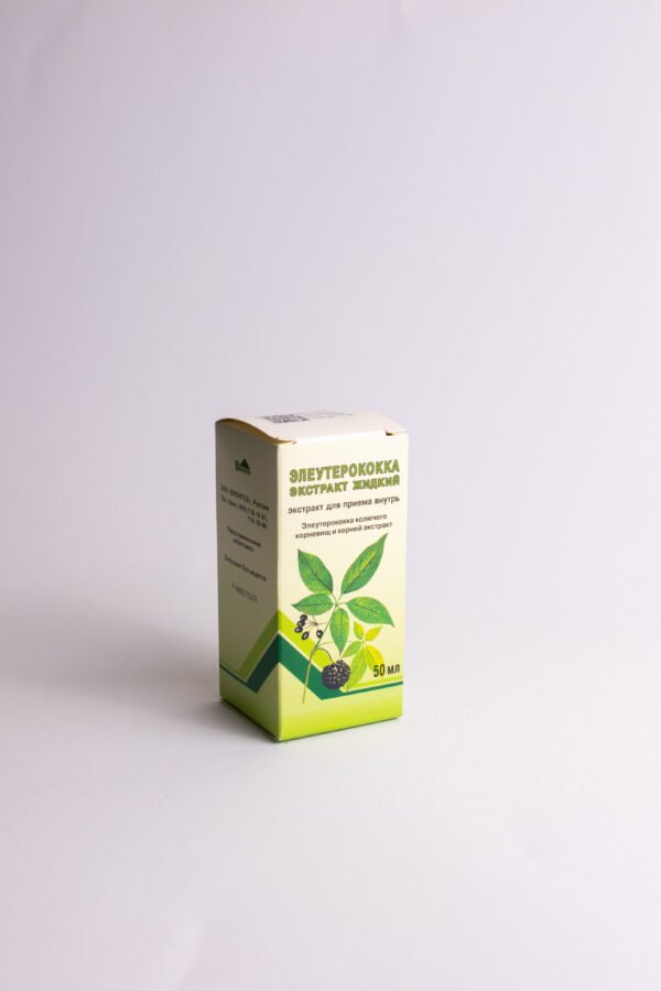 Eleuterokokų skystasis ekstraktas, 50 ml