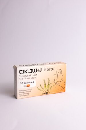 Maisto papildas Herbin CikliWell Forte menopauzei, 30 kapsulių
