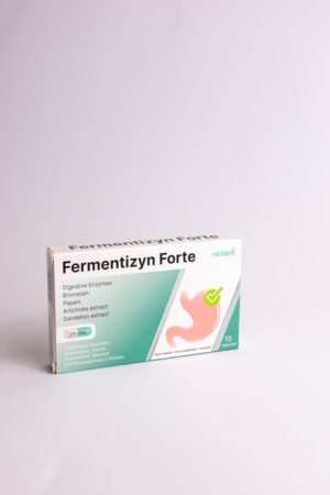 Maisto papildas virškinimui ir kepenims Fermentizyn Forte, 15 kapsulių
