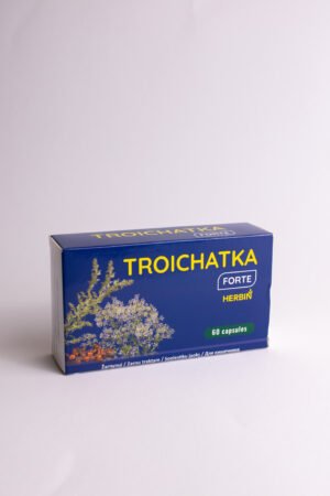 Maisto papildas Troičiatka forte žarnyno valymui nuo parazitų (Herbin), 60 kapsulių