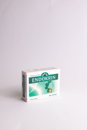 Endokrin skydliaukei, baltoji sidabražolė su daržine žliūge ir vitaminu E, 30 kapsulių