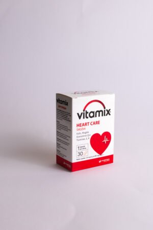 Vitamix „Širdies priežiūra“ kalis, magnis, Q10, tiaminas, E, K, 30 kapsulių