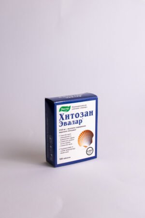 Evalar maisto papildas chitozanas 500 mg, 100 tablečių