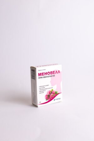 Menovell menopauzei dobilas + kolagenas + hialuronas, 30 kapsulių