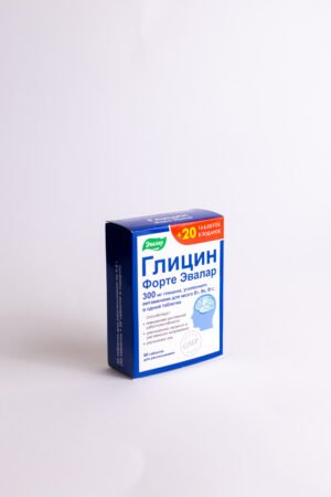 GLICIN FORTE su vitaminais B1, B6 ir B12, (glicinas), 60 tablečių