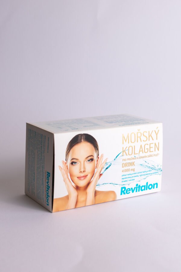 Revitalon jūrinis kologenas 4000 mg + biotinas + selenas + cinkas + C, 30 pakelių - Image 2
