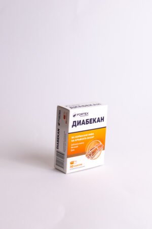 Maisto papildas diabetui cinamonas, šilkmedis, chromas Diabekan, 30 kapsulių