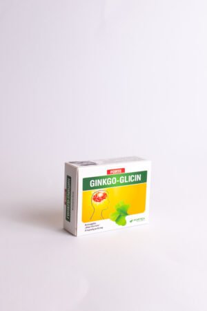 Maisto papildas dviskiautis ginkmedis + glicinas Fortex Ginkgo-glicin Forte, 30 tablečių