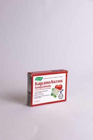 Maisto papildas širdžiai su gudobele, 40 tablečių