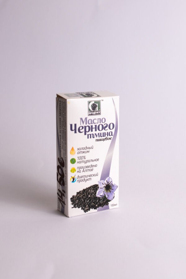 Sibiro produktas juodųjų kmynų (juodgrūdės) aliejus, 100 ml
