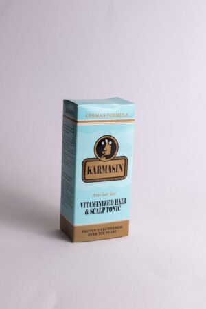 Vitaminizuotas tonikas į slinkimą linkusiems plaukams Karmasin, 100 ml