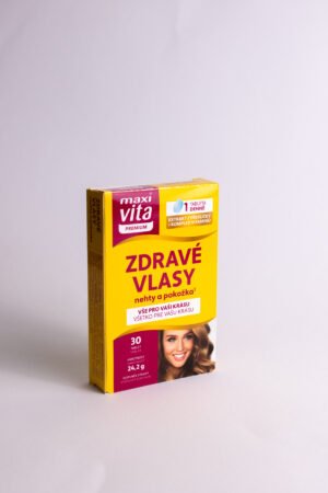 Maisto papildas plaukams, nagams, odai Maxi Vita Premiuim, 30 tablečių