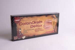 ColonDrain Detox margainio + artišokų ekstraktas kepenims, žarnyno valymui, 10x10 ml